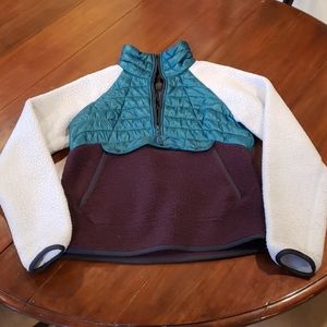 GUC Fleece and down pullover